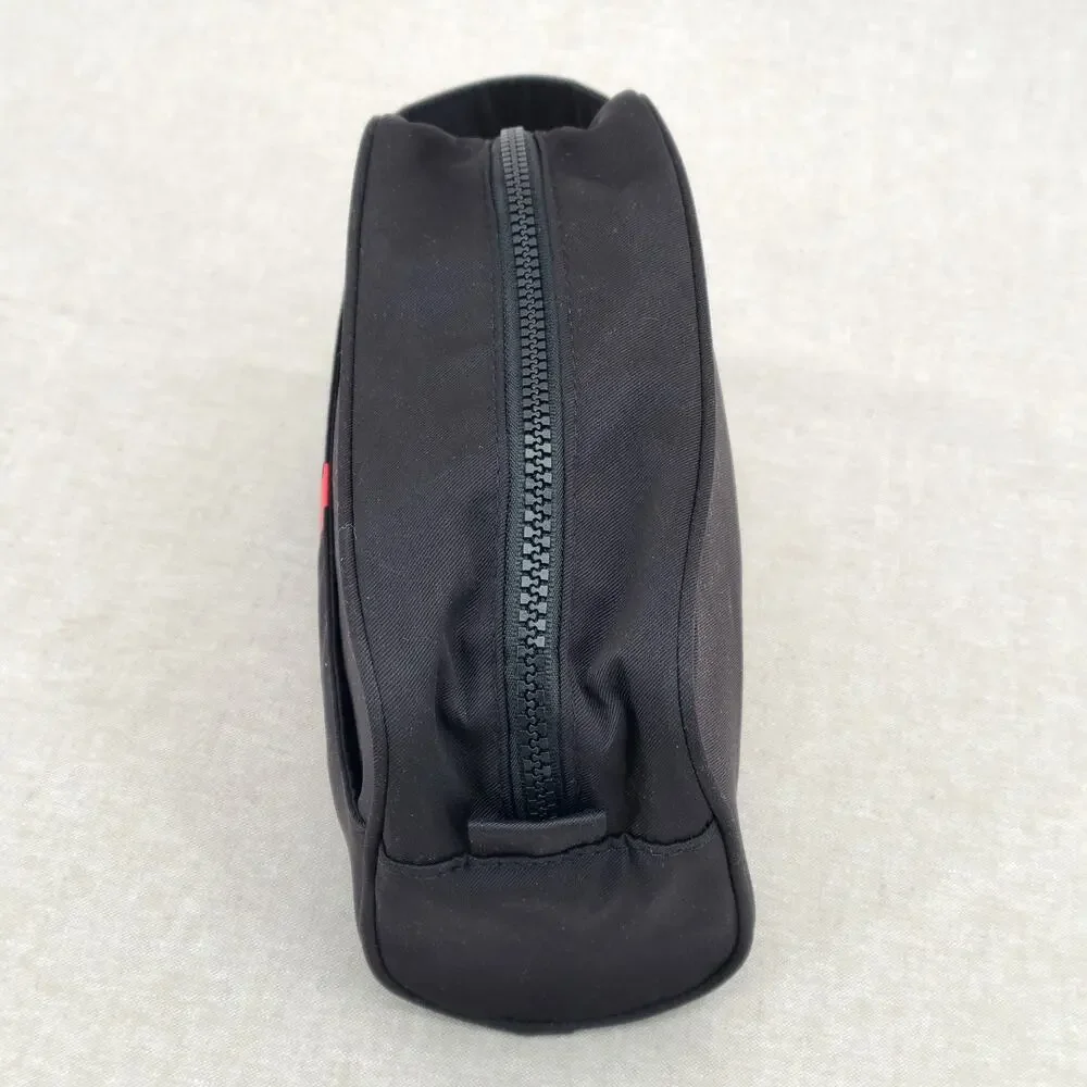 Prada Luna Rossa Ocean Pouch Charcoal Black Travel Toiletry Bag